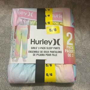 Hurley girls 2 Pack sleep pants!